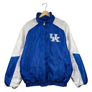 Vintage University of Kentucky Wildcats Colorblock Windbreaker Medium